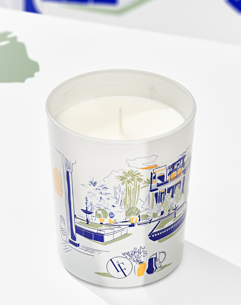 Blue Garden Scented Candle