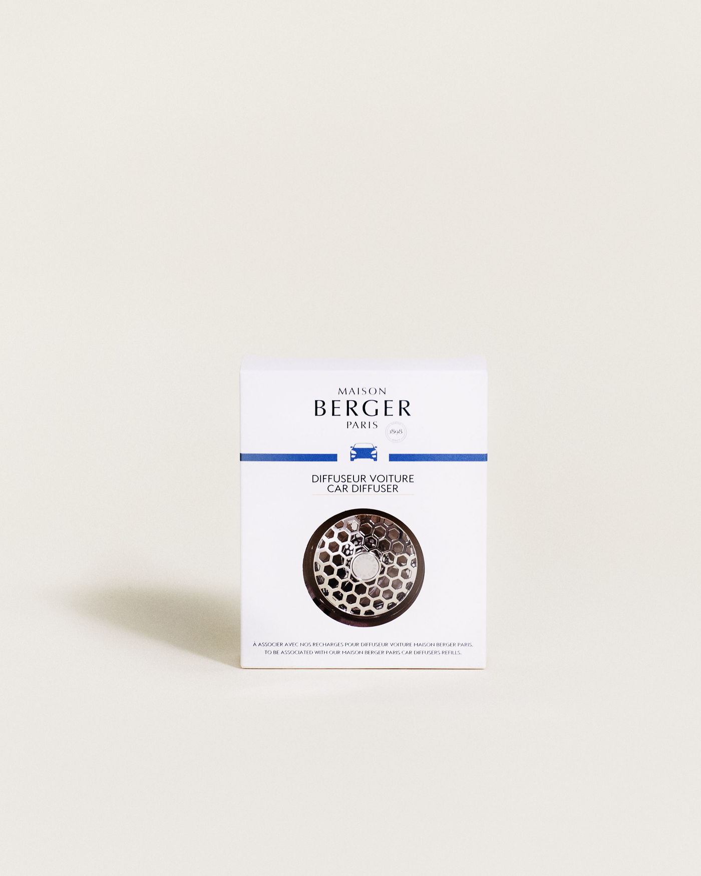 Chrome Honey Comb Car Diffuser Vent Clip