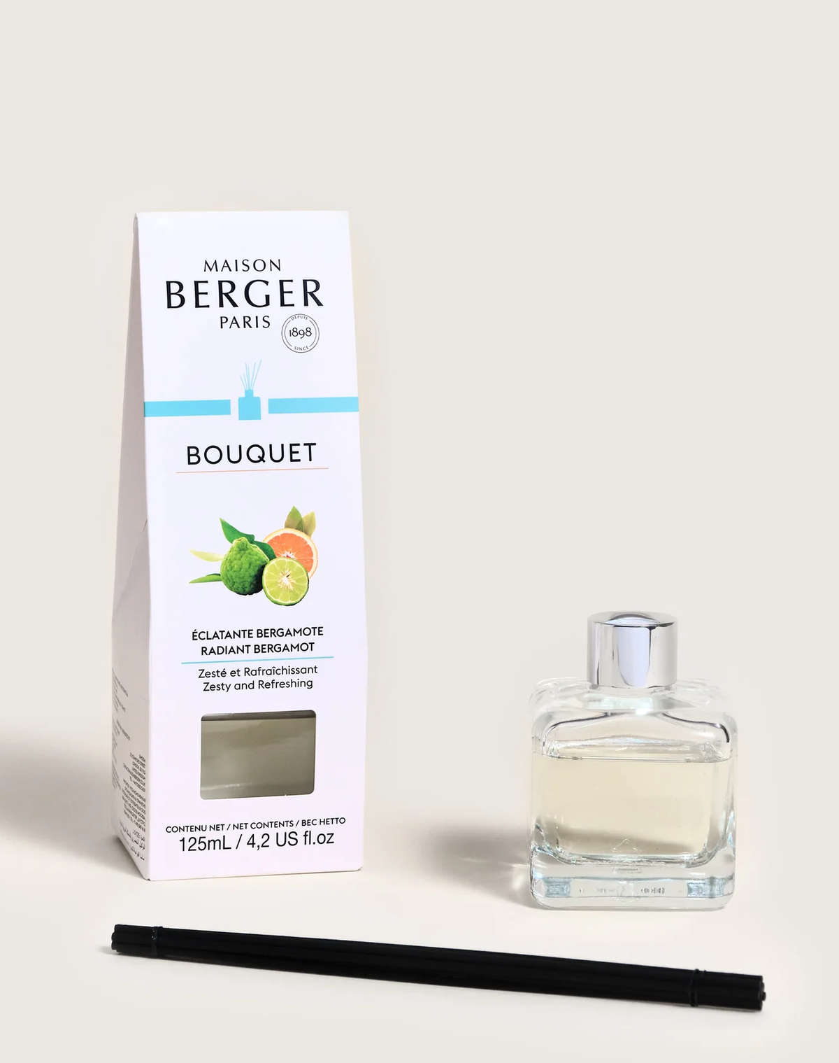 Radiant Bergamot Cube Reed Diffuser