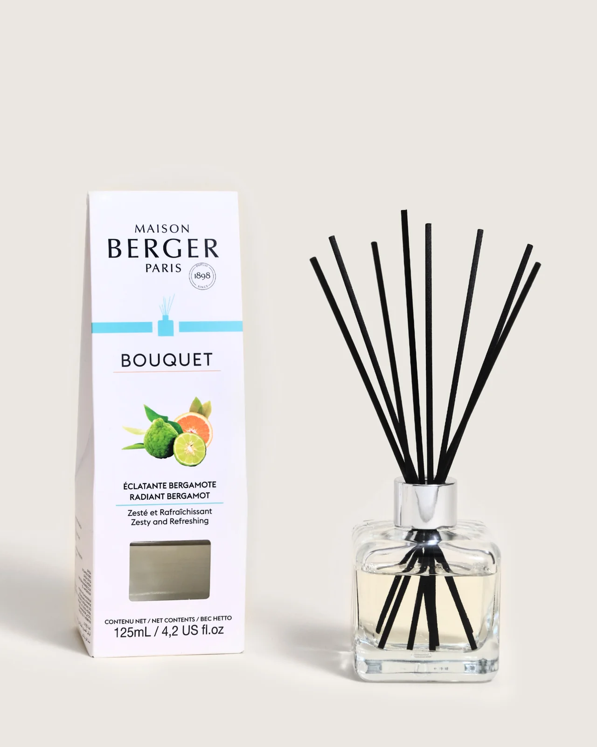 Radiant Bergamot Cube Reed Diffuser