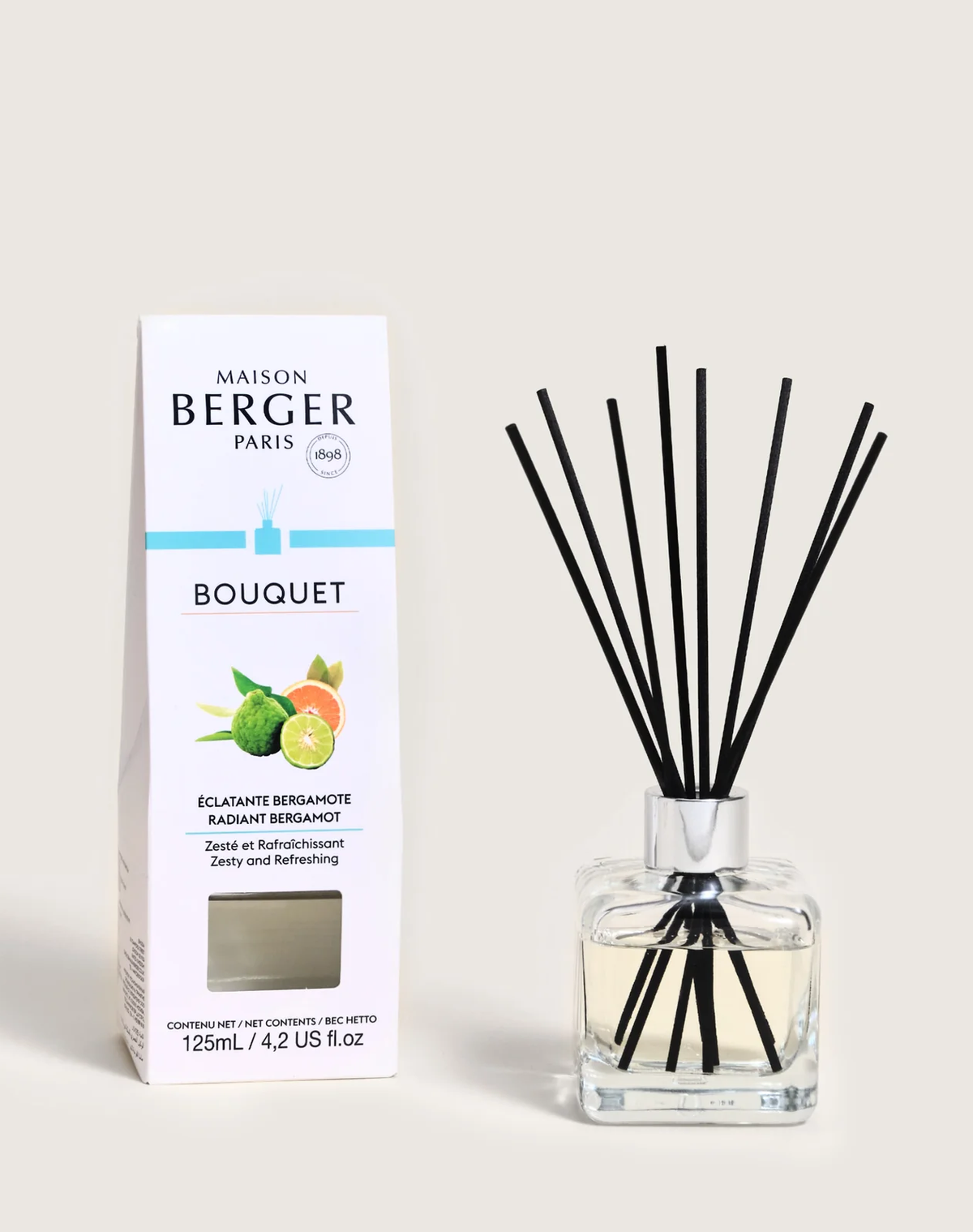 Radiant Bergamot Cube Reed Diffuser