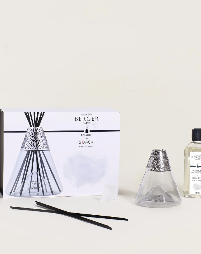 Starck Grey Reed Diffuser Gift Set with Peau de Pierre