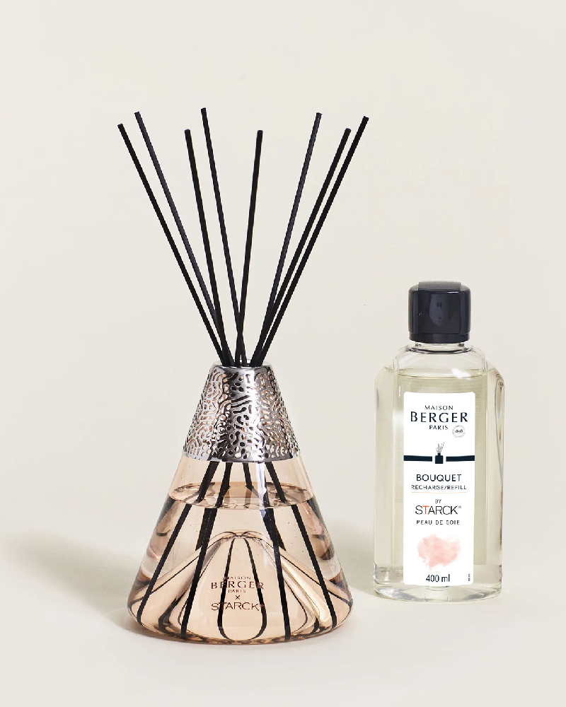 Starck Pink Reed Diffuser Gift Set with Peau de Soie