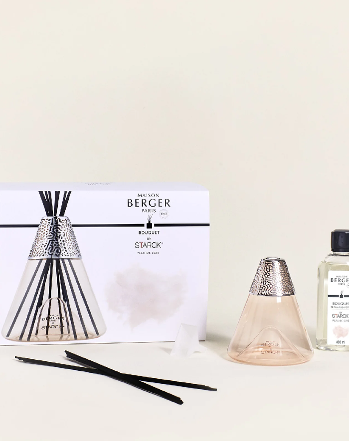 Starck Pink Reed Diffuser Gift Set with Peau de Soie