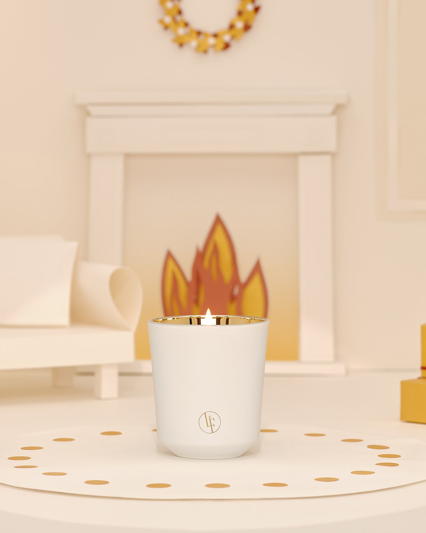 Golden Lily Scented Candle