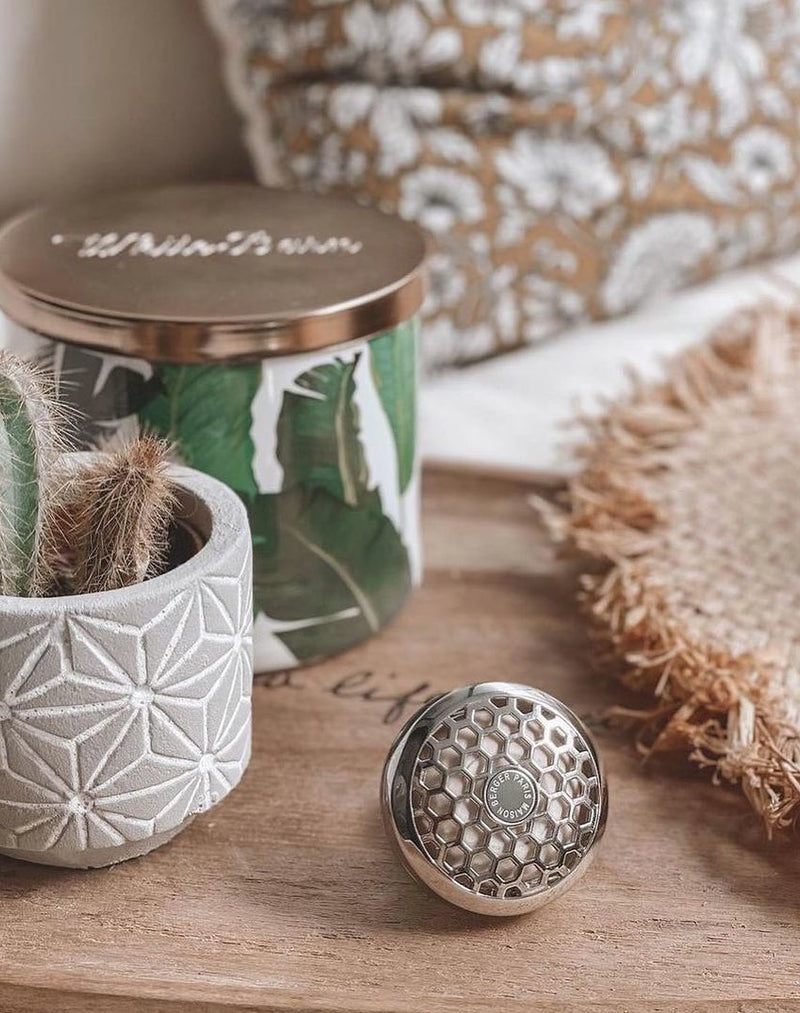 Ocean Breeze Car Diffuser - Chrome